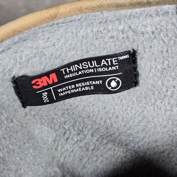 Sperry Saltwater Duck Boots | Women’s 6.5 Gray Quilted Thinsulate Waterproof - Picture 8 of 10